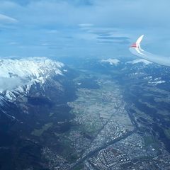 Verortung via Georeferenzierung der Kamera: Aufgenommen in der Nähe von Innsbruck, Österreich in 3600 Meter